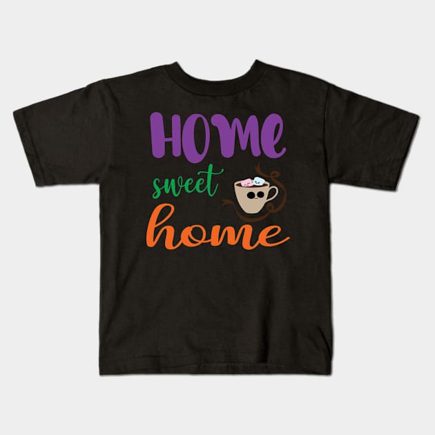 House Art Kids T-Shirt by Wanda City